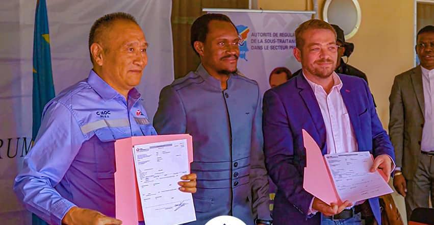 You are currently viewing RDC : signature des contrats d’une valeur de 100 millions USD entre les entreprises sous-traitantes et une société minière